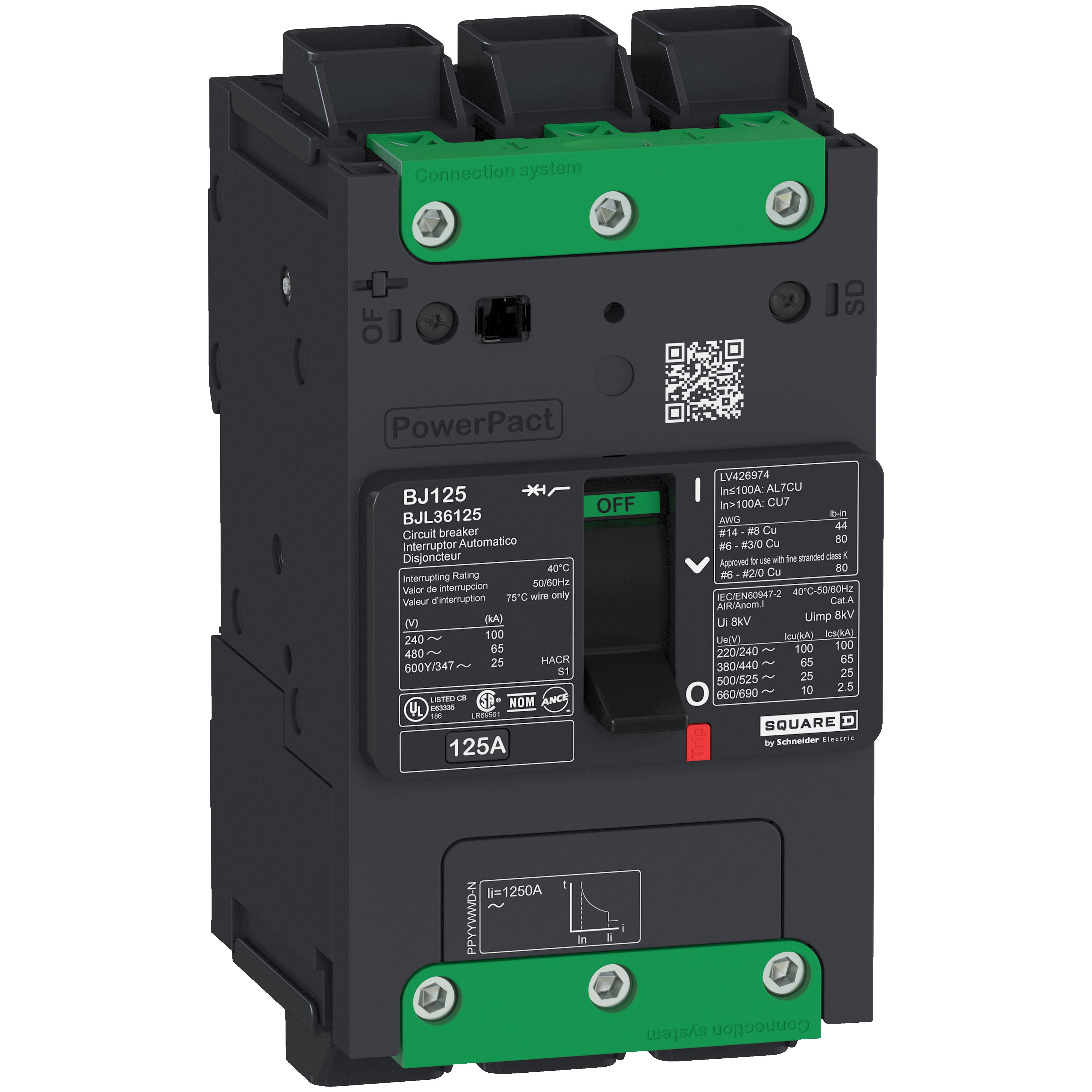 Schneider Electric QO116L125PG 481736