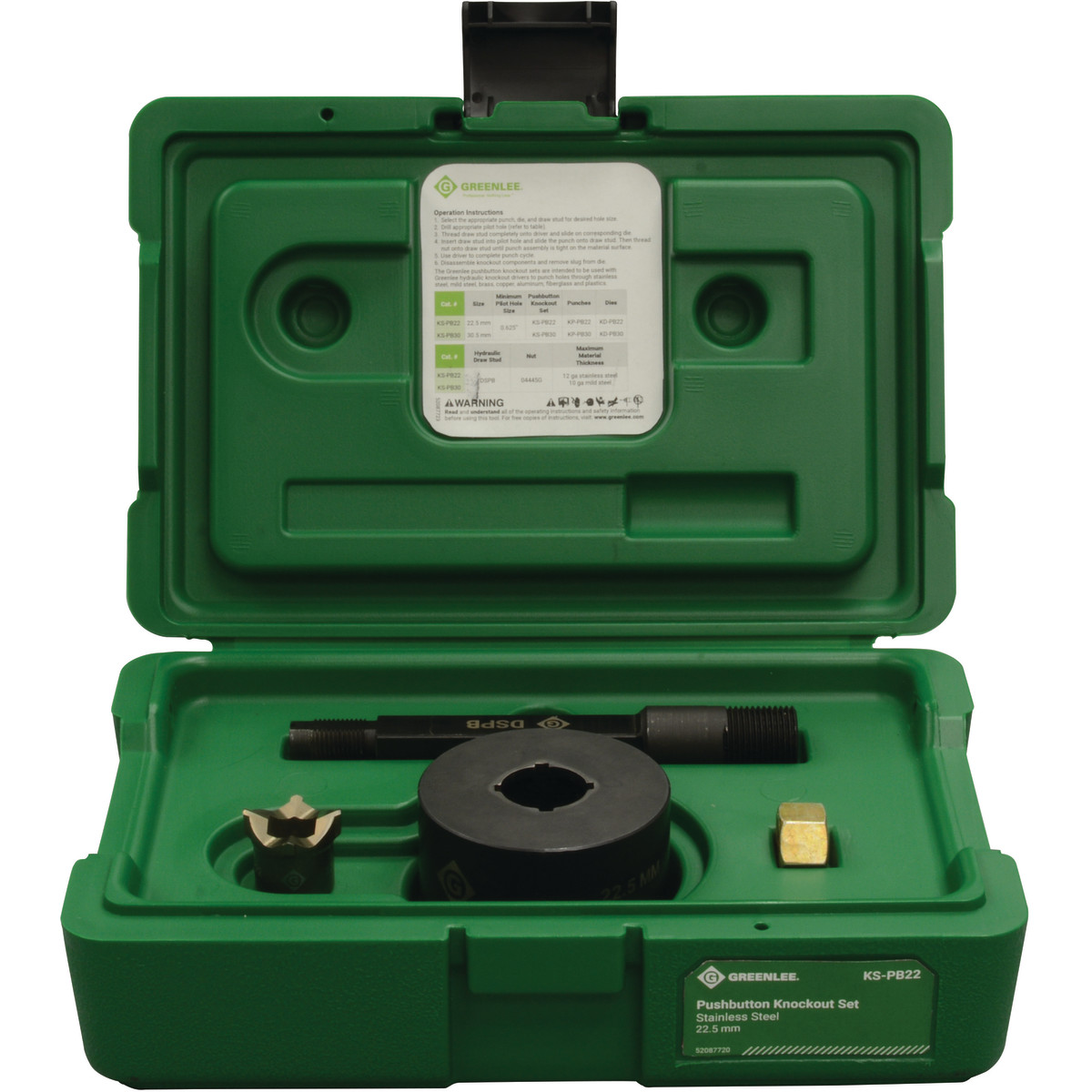 Greenlee&reg; KS-PB22