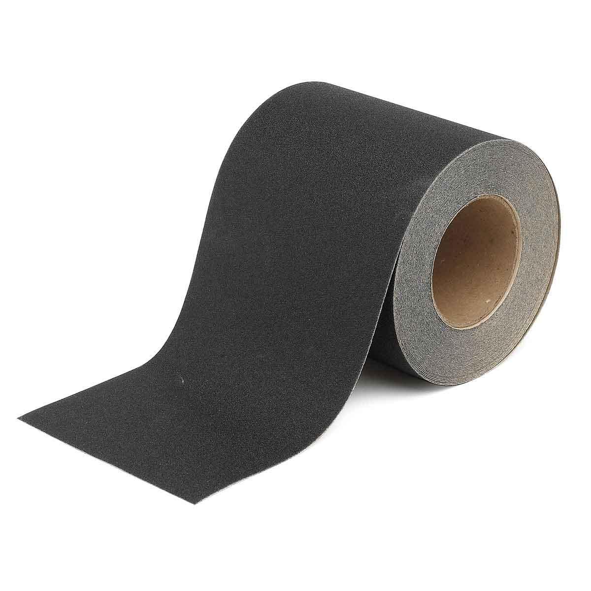 product Brady® 92417 Blank Laminated Non-Reflective Anti-Skid Hazard Marking Tape, 18 yd L x 3 in W x 0.012 in THK, B-819 Vinyl, Stripes Surface Pattern