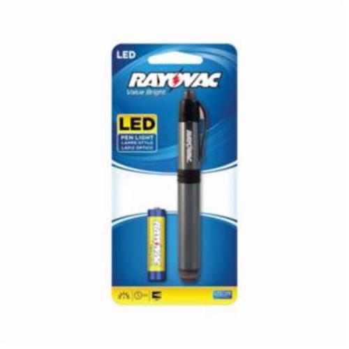 Rayovac® BEH1D-BA Hang Loop Non-Rechargeable Flashlight, LED Bulb, Aluminum Housing, 20 Lumens