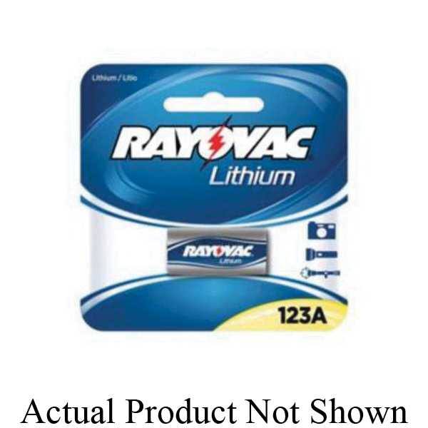 Rayovac® RLCR2-2 Specialty Photo Battery, Lithium, 3 V Nominal, 1400 mAh Nominal, CR2