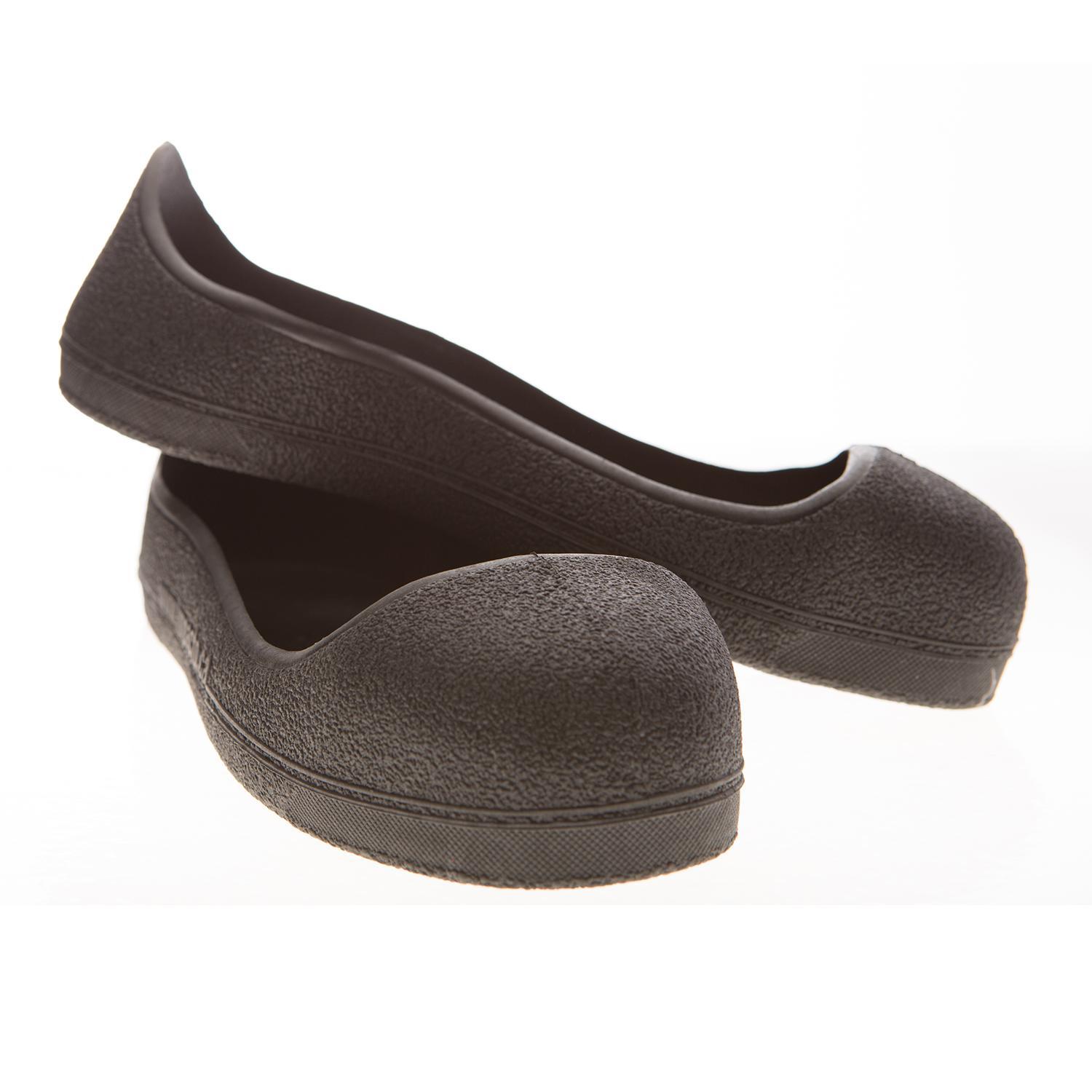 Impacto&reg; IMPACTOECS IMPACTOE&trade; Safety Toe Cap, Unisex, S, Vulcanized Rubber, White, Slip On Closure