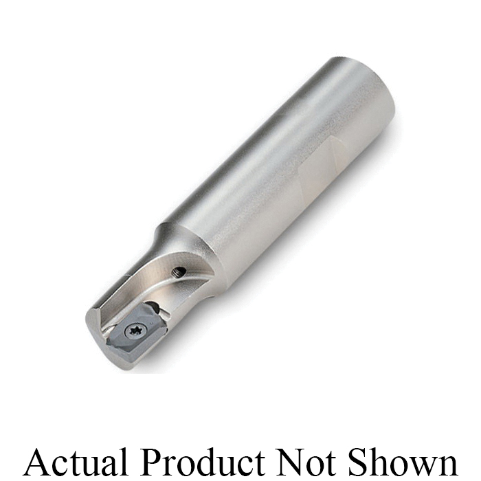 product Ingersoll DIPOS-TETRA™ 3025677 TJ6N 90 deg Face Mill With Cartridges, 6 in Dia Cutting, 2.48 in OAL, 0.59 in Max Depth of Cut
