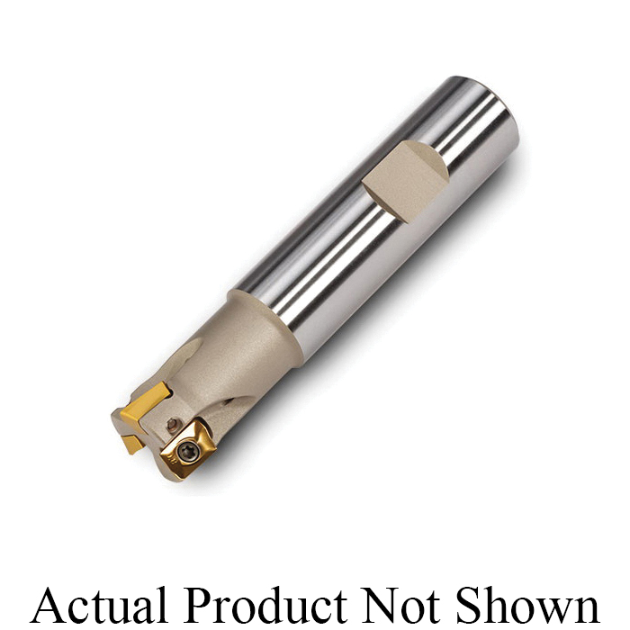 product Seco 02685793 Double Octomill™ Double Sided Insert Indexable Face Mill With Internal Coolant Supply, ANSI Code: R220.48-02.50-09-05SA, 78 mm Dia Cutting, 32 mm Dia Shank, 40 mm OAL, 6 mm Max Depth of Cut, 3/4 in Dia Arbor Hole, 40 deg Lead Angle