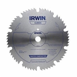 Irwin&reg; 11240 Corded Portable Circular Saw Blade, 7-1/4 in Dia x 0.078 in THK, 5/8 in Arbor, 60 Teeth