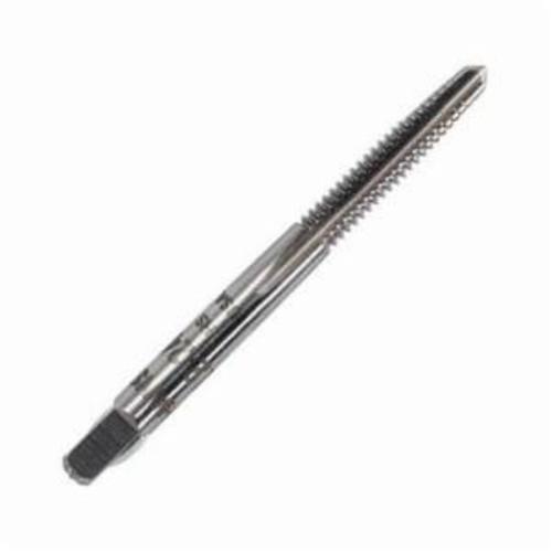Irwin&reg; Hanson&reg; 300319 General Purpose Straight Flute Tap, Right Hand Cutting, #8-32 Thread, H3 Thread Limit, Tapered Chamfer, 4 Flutes, HSS