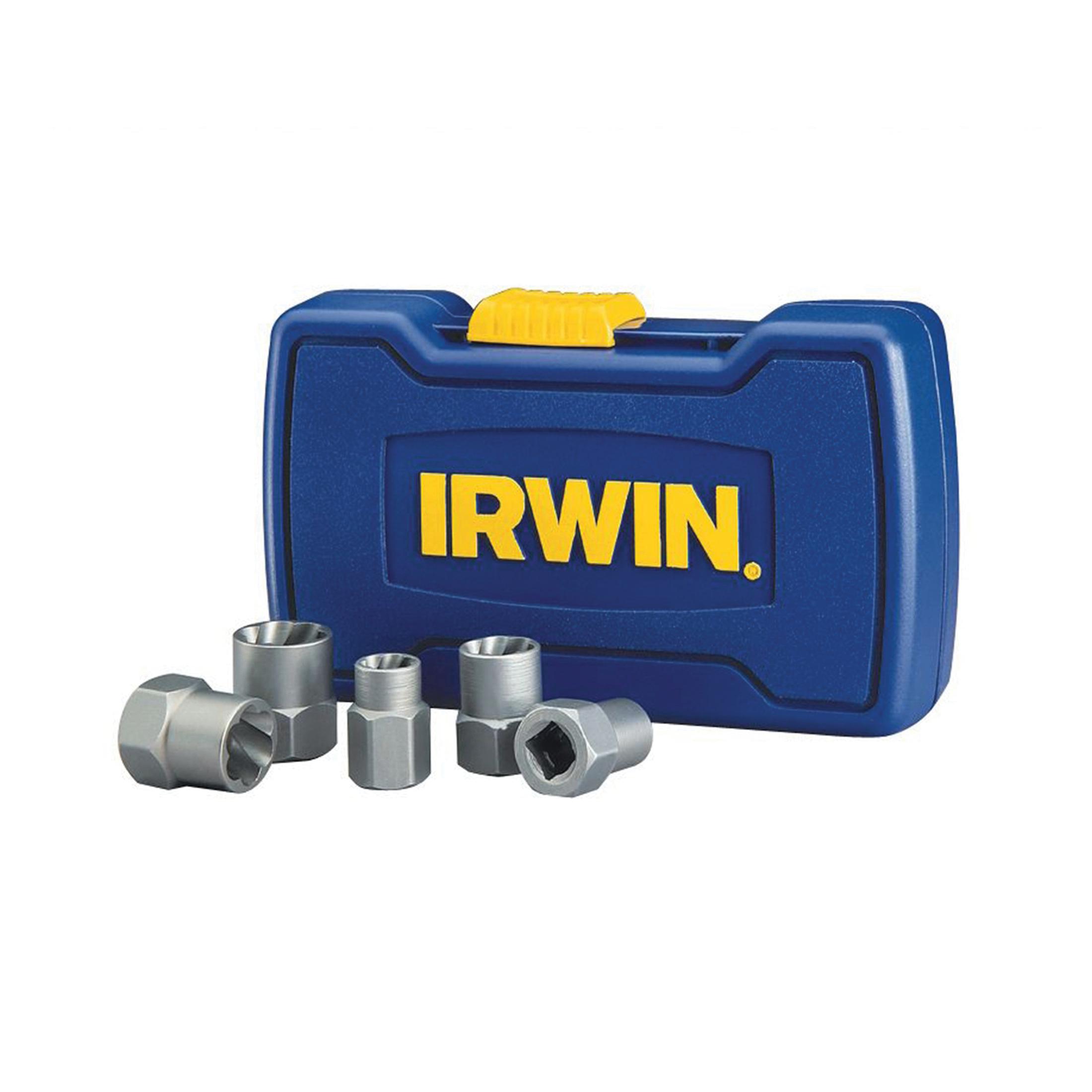 product Irwin® Hanson® 52404 Spiral Flute Screw Extractor, #4 Extractor, 1/4 in Drill, For Screw Size: 9/32 to 3/8 in, 1/8 in NPT, 1/8 in BSP, 8 to 10 mm