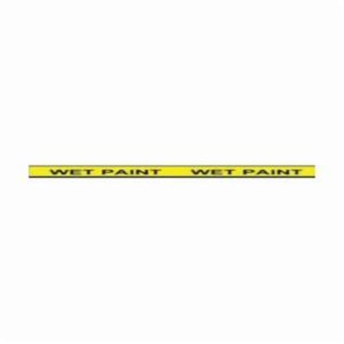 Irwin® Strait-Line® 66231 Barrier Tape, Black on Yellow, 1000 ft Roll L x 3 in W, CAUTION Legend, Vinyl