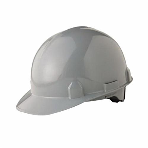 HexArmor® Ceros® 16-13004 XP250E Type 1 Short Brim Non-Vented Safety Helmet, 6-3/SZ 8 in Fits Mini Hat, SZ 8 in Fits Max Hat, HDPE, 6-Point Suspension, ANSI Electrical Class Rating: Class E, ANSI Impact Rating: ANSI ZSZ 89.1, Ratchet Adjustment