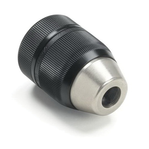 Jacobs&reg; JCM31038 Hand-Tite&reg; Drill Chuck, 0.062 to 0.5 in Capacity, 1/2-20 Threaded Mounting, Plain Bearing