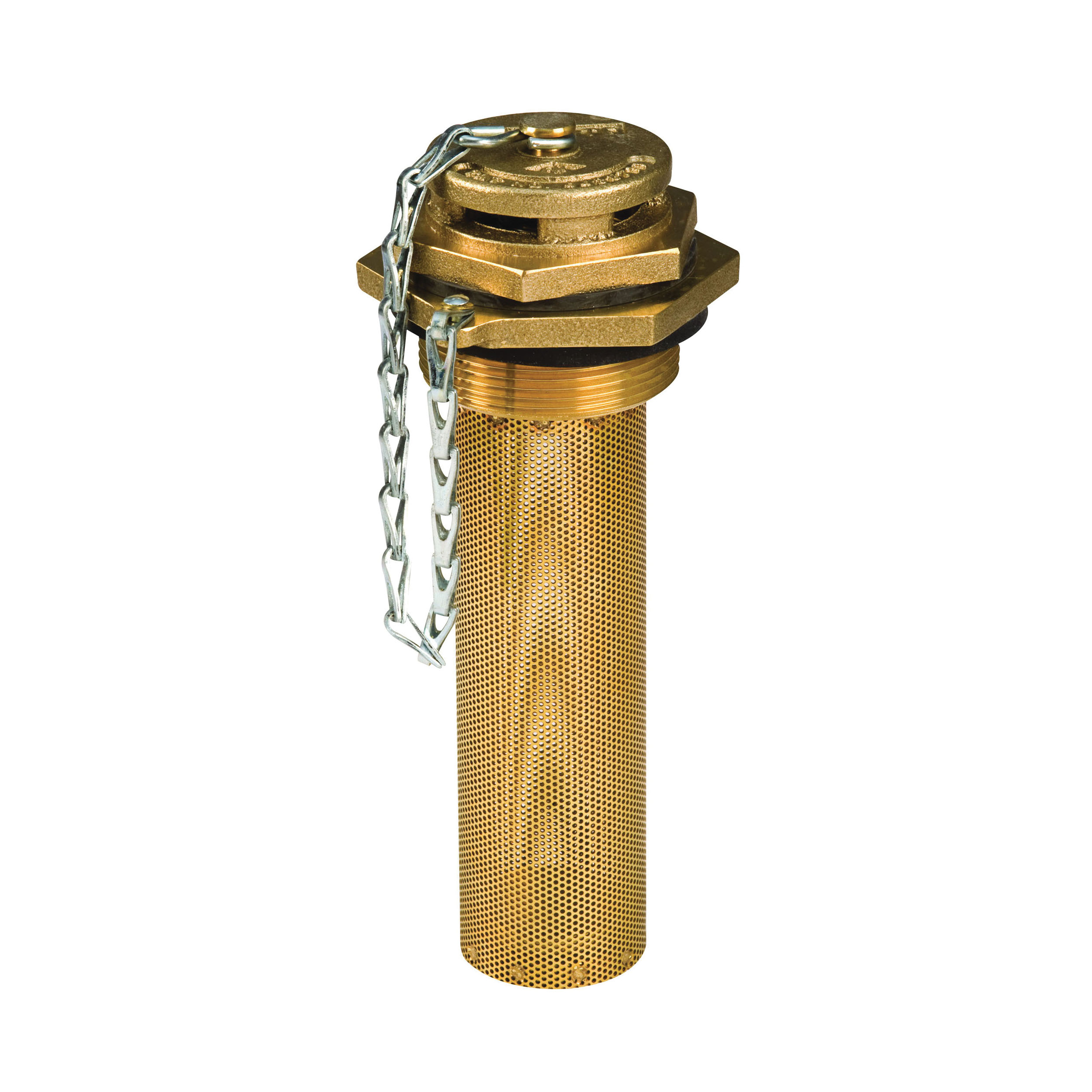 product Justrite® 08300 Horizontal Drum Vent, 2 in NPT/NPS Bung, For Use With 205 L Petroleum Based Solvent Drums, Brass, Brass