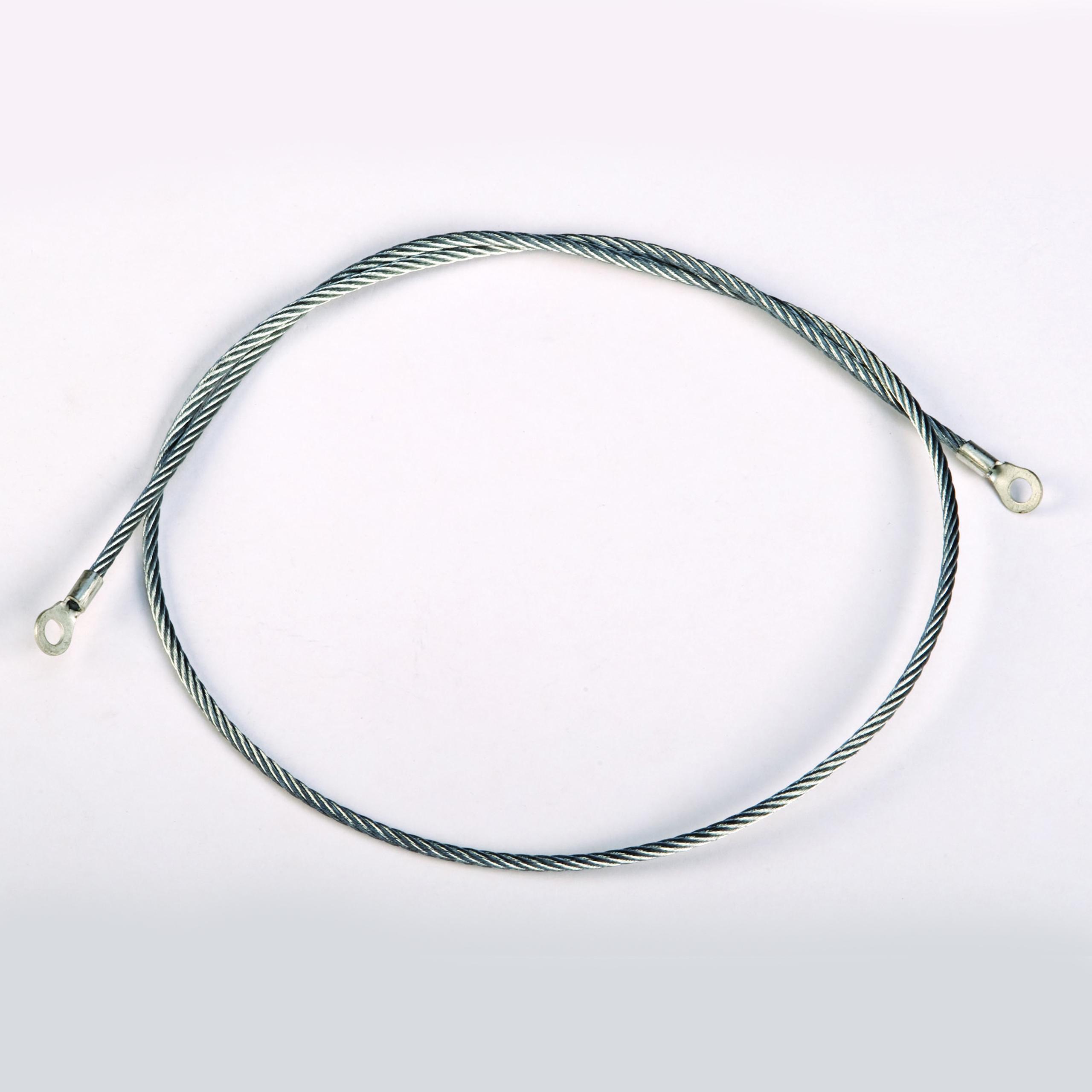 product Justrite® 08500 Antistatic Wire With 5/8 in Jaw Dual Alligator Clips, 3 ft L, Flexible Wire