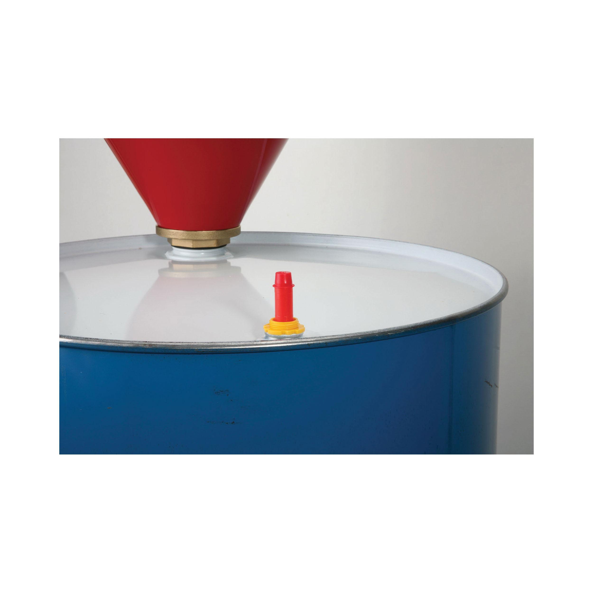 product Justrite® 08531 Manual Close Vertical Fill Drum Gauge, 11 in H x 3/4 in W, 3/4 in NPT/NPS Connection