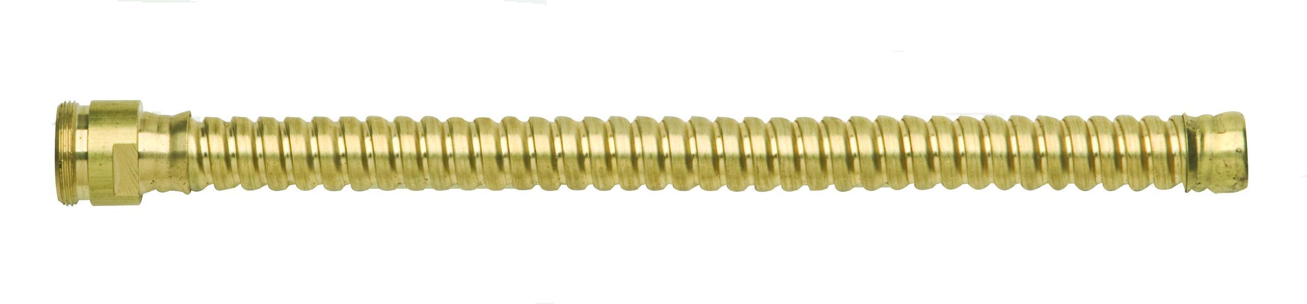 product Justrite® 08584 Flexible Hose Extension, 6 in L, For Use With 08540 and 08955 Safety Faucets, Brass, Brass