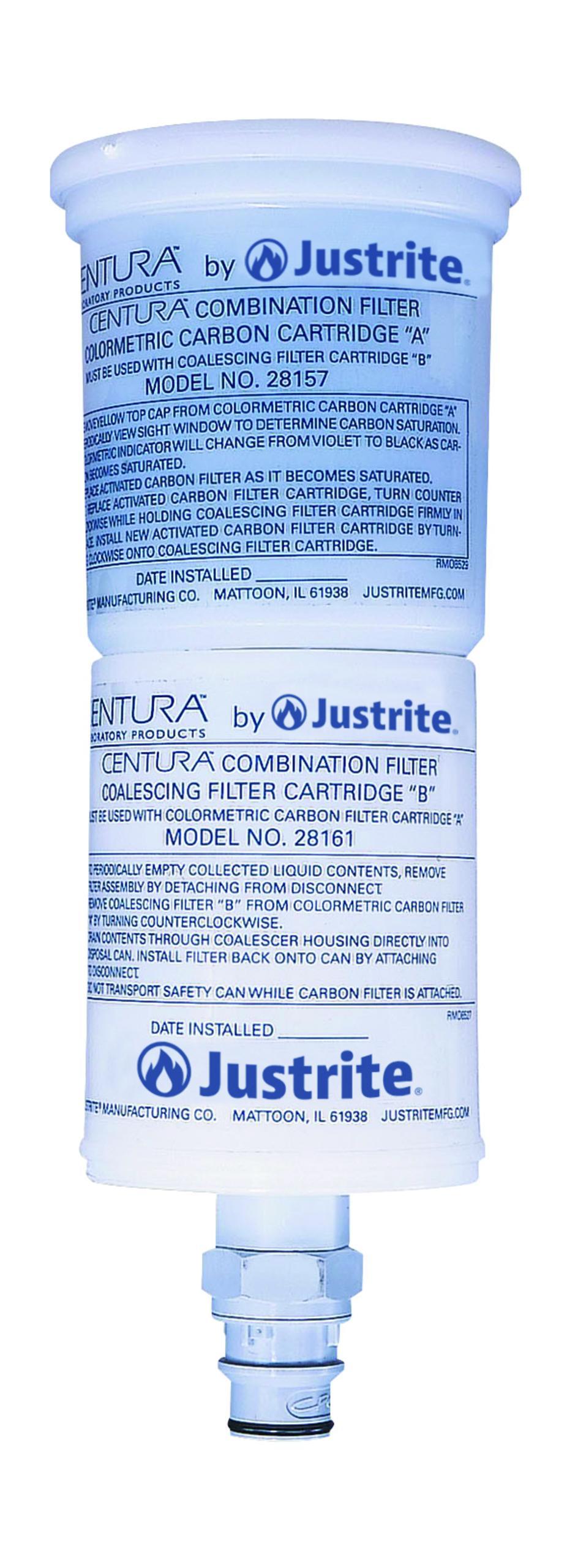 product Justrite® 11078 Flexible Hose, For Use With AccuFlow™ Type II Safety Cans, Steel, Silver