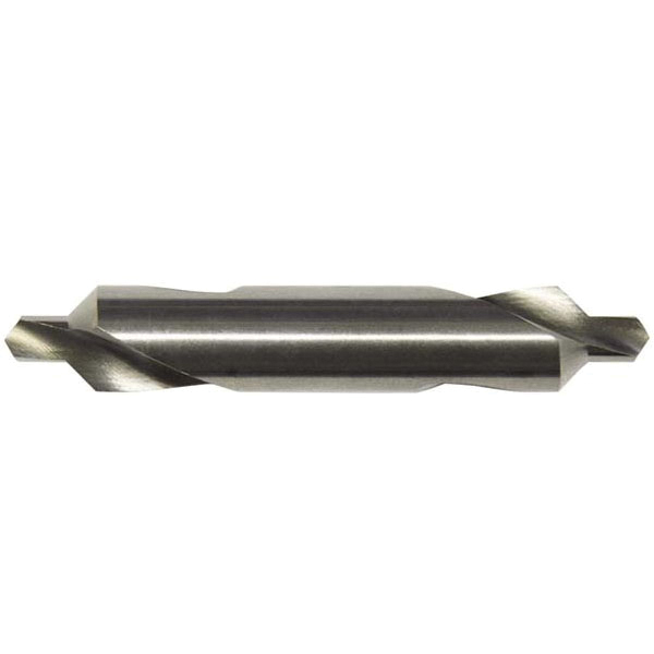 KEO 103-010100 Center Drill, #1 Drill - Wire, 0.0469 in Drill - Decimal Inch, 60 deg Included Angle, 118 deg Point Angle, HSS, Uncoated