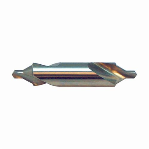 KEO 10100 Aircraft Double End Plain Standard Combined Drill and Countersink, 3/64 in Drill - Fraction, 0.0469 in Drill - Decimal Inch, 60 deg Included Angle, 118 deg Point Angle, HSS, Uncoated