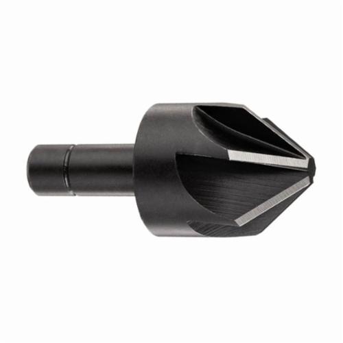 KEO 50149 Single End Countersink, 1/4 in Dia Body, 1/4 in Dia Shank, 3 Flutes, 90 deg Included, HSS