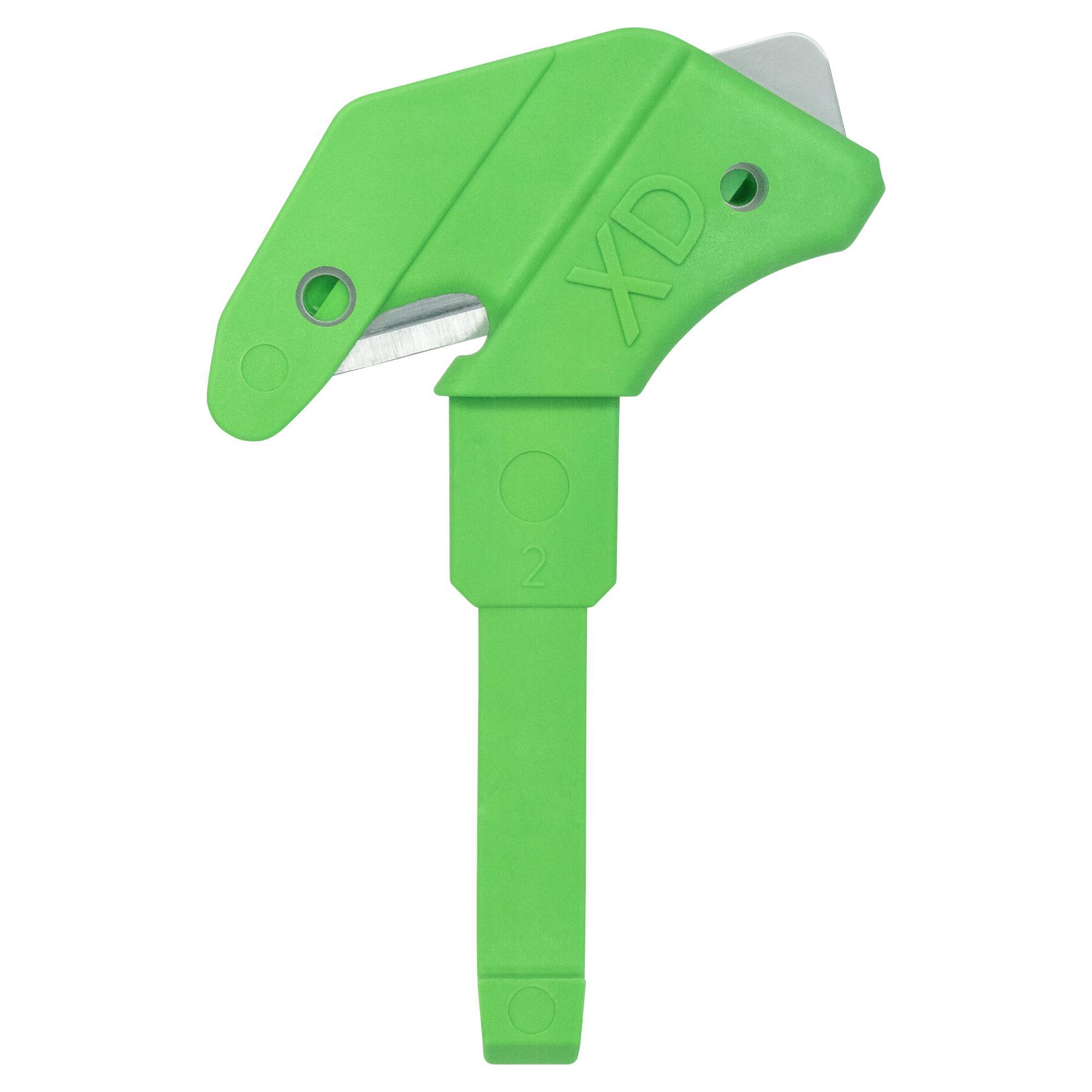 Stanley&reg; 11-987 Utility Knife Blade, Round Point/Straight Edge, 1-7/8 in L x 3/4 in W, 0.024 in THK, High Carbon Steel