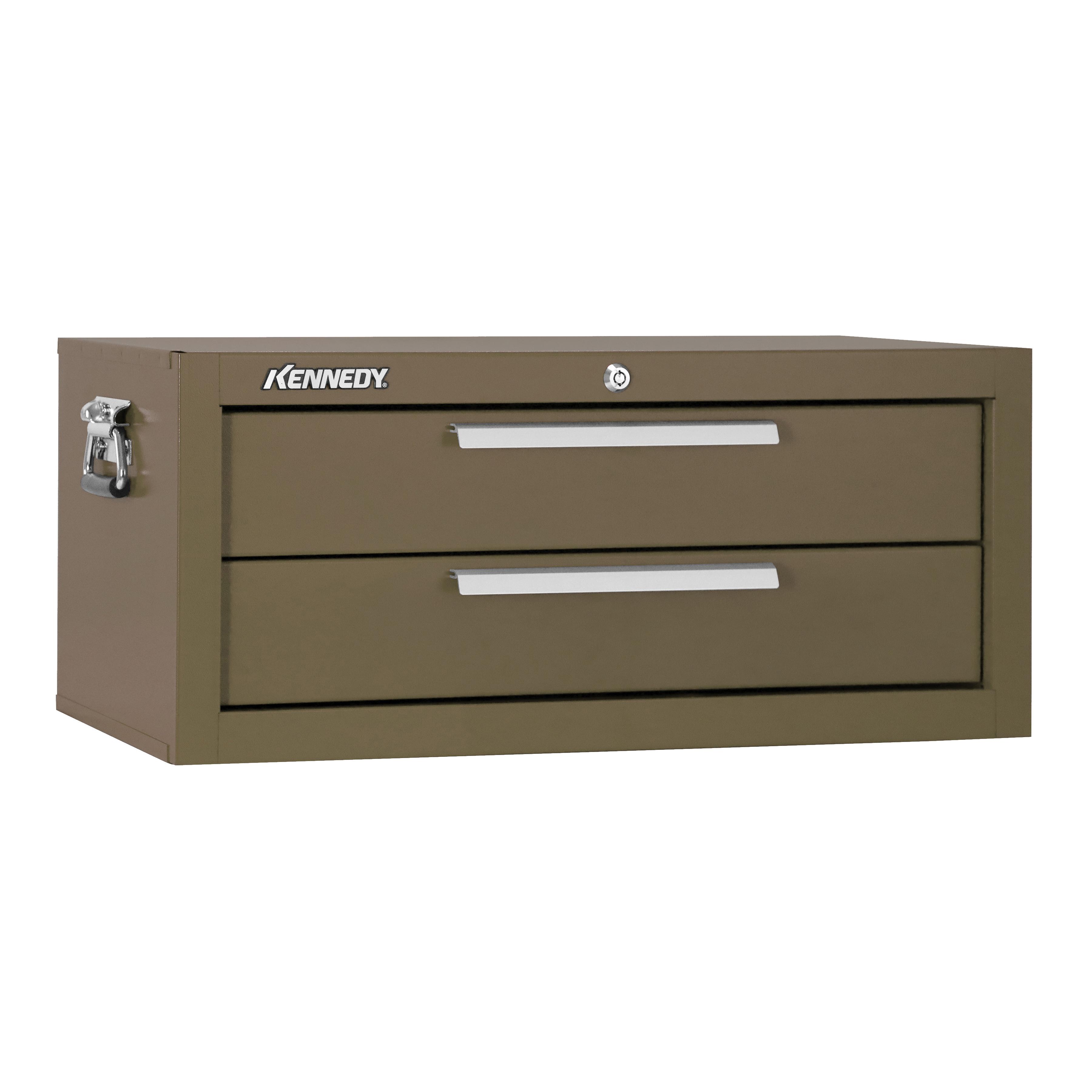 Kennedy&reg; 2602B Signature Standard Duty Mechanic's Chest Base, 11-3/4 in H x 26-5/8 in W x 12-1/2 in D, 20 ga THK