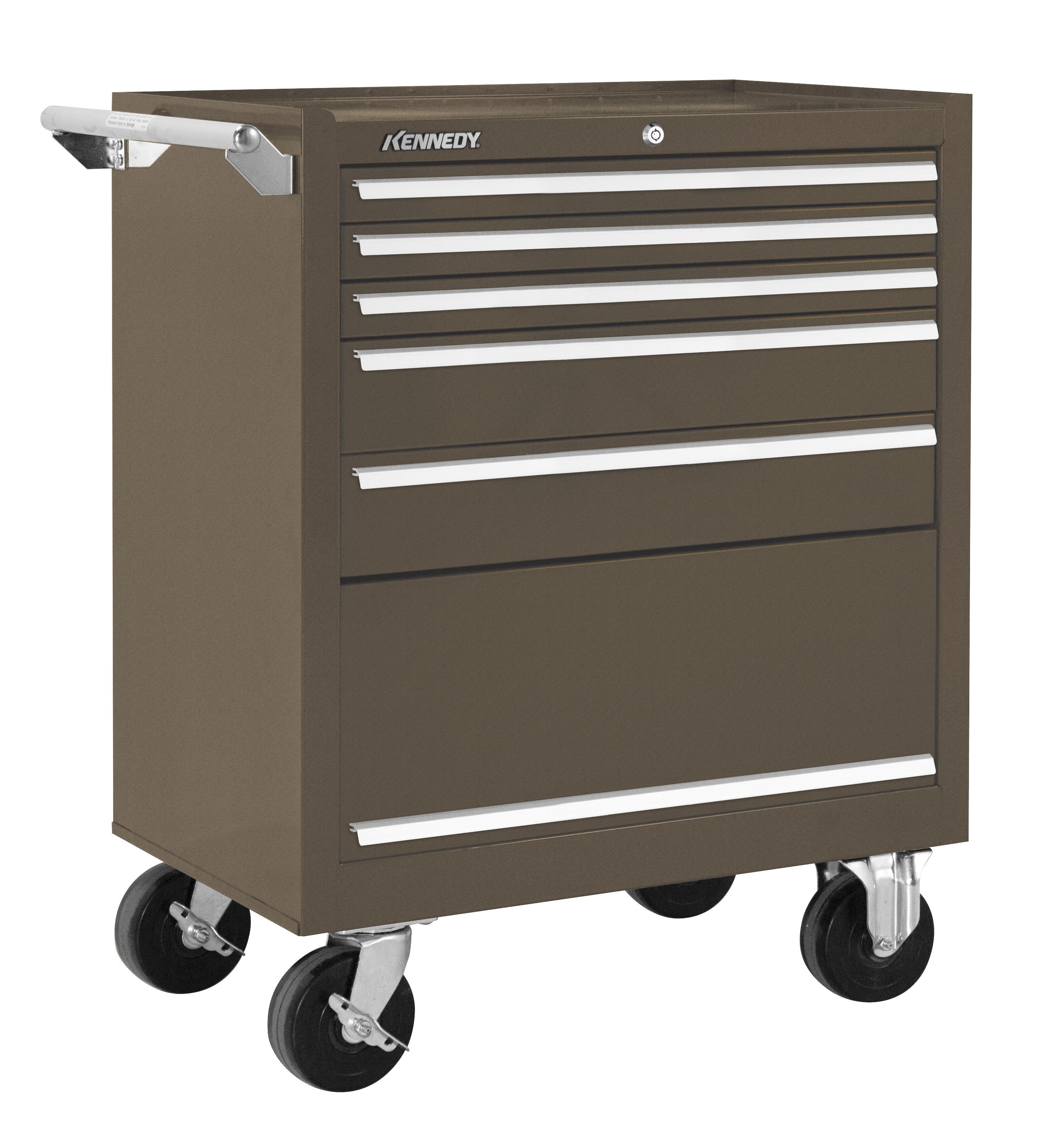 Kennedy&reg; 275XB K1800 Industrial Heavy Duty Roller Cabinet, 35 in H x 27 in W x 18 in D, 18 ga THK