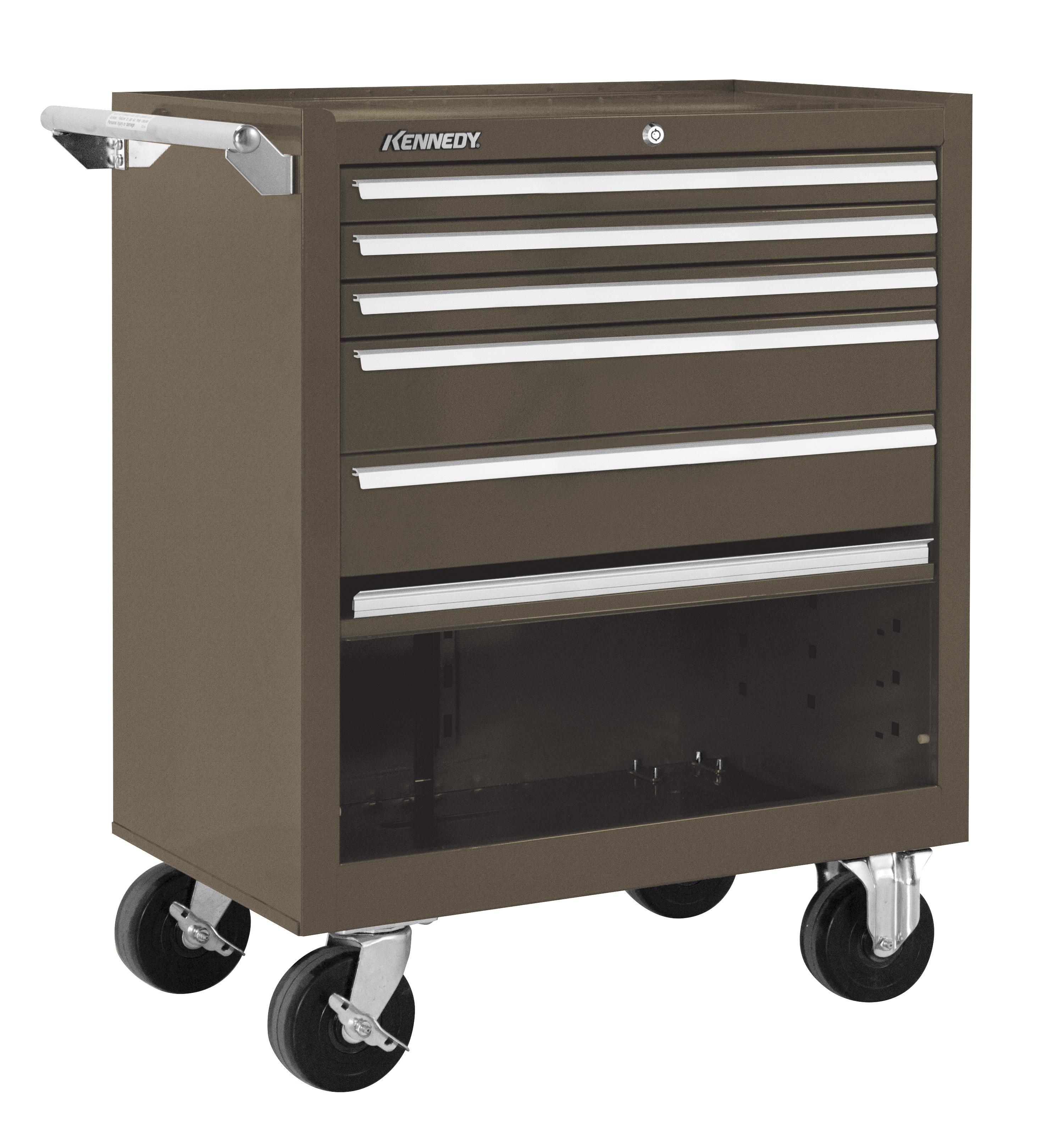 Kennedy&reg; 275XB K1800 Industrial Heavy Duty Roller Cabinet, 35 in H x 27 in W x 18 in D, 18 ga THK