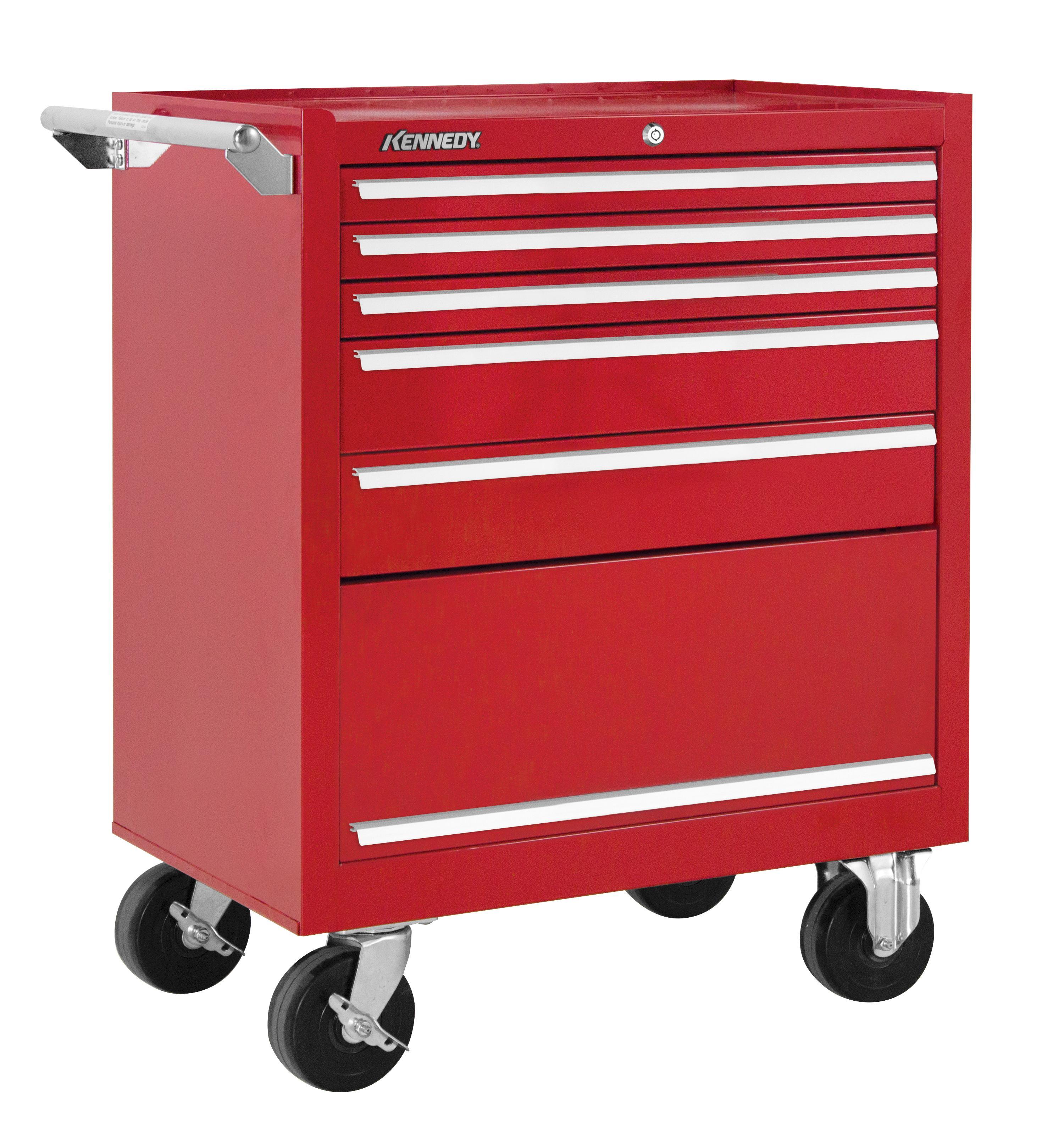 Kennedy&reg; 275XR K1800 Industrial Heavy Duty Roller Cabinet, 35 in H x 27 in W x 18 in D, 18 ga THK