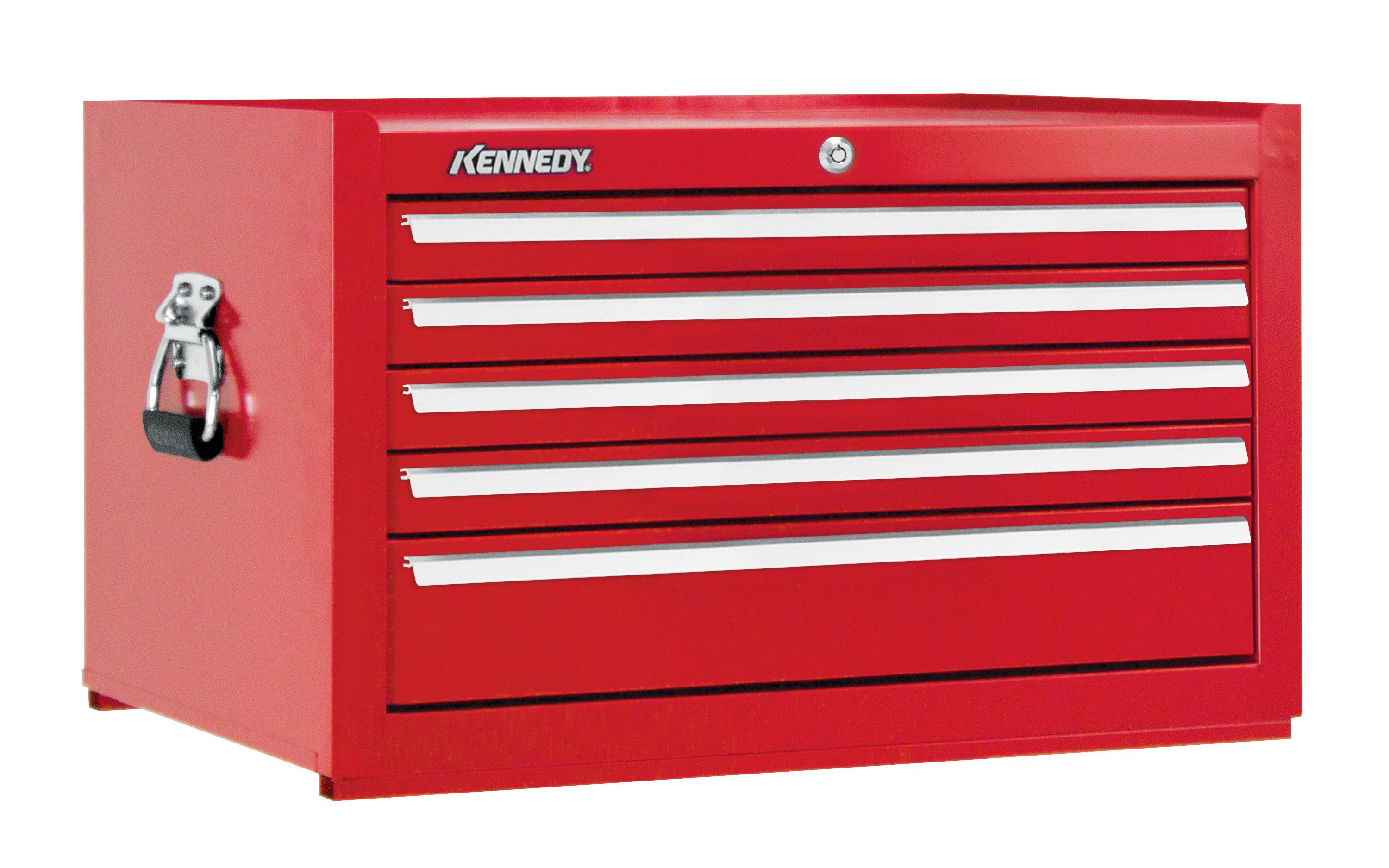 Kennedy&reg; 285XR K1800 Industrial Top Chest, 16-1/2 in H x 27 in W x 18 in D, 20 ga THK