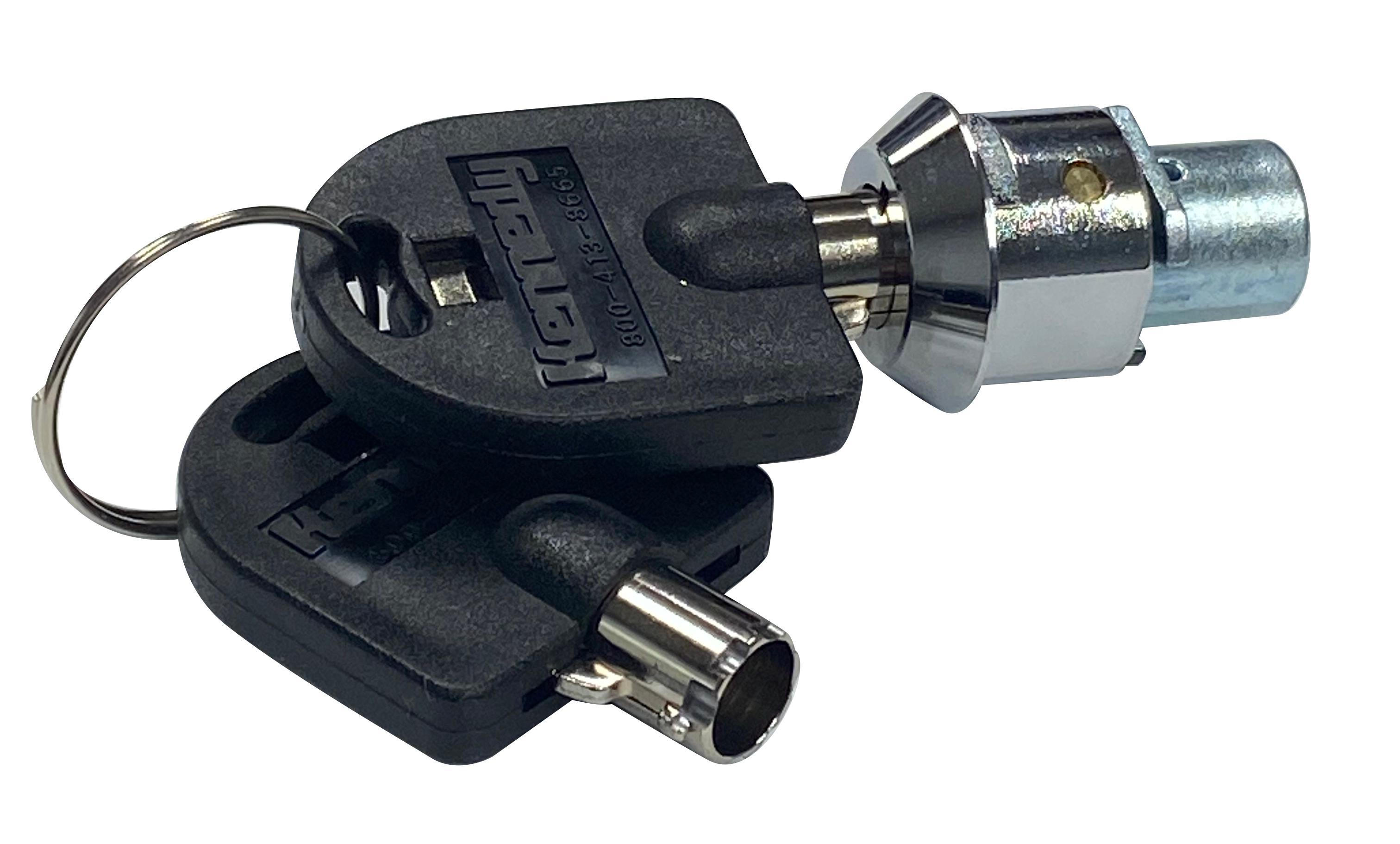 Kennedy&reg; 80403 High Security Tubular Lock/Key Set, Steel