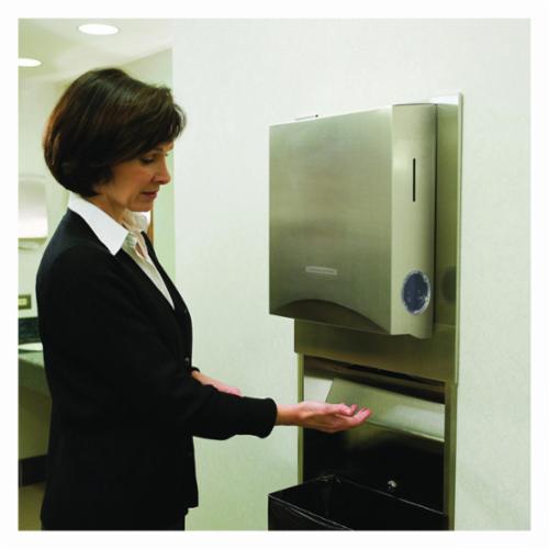 Kimberly-Clark* 09992 Electronic Touchless Roll Towel Dispenser, 10.2 in OAL, Wall Mount, Plastic, Import