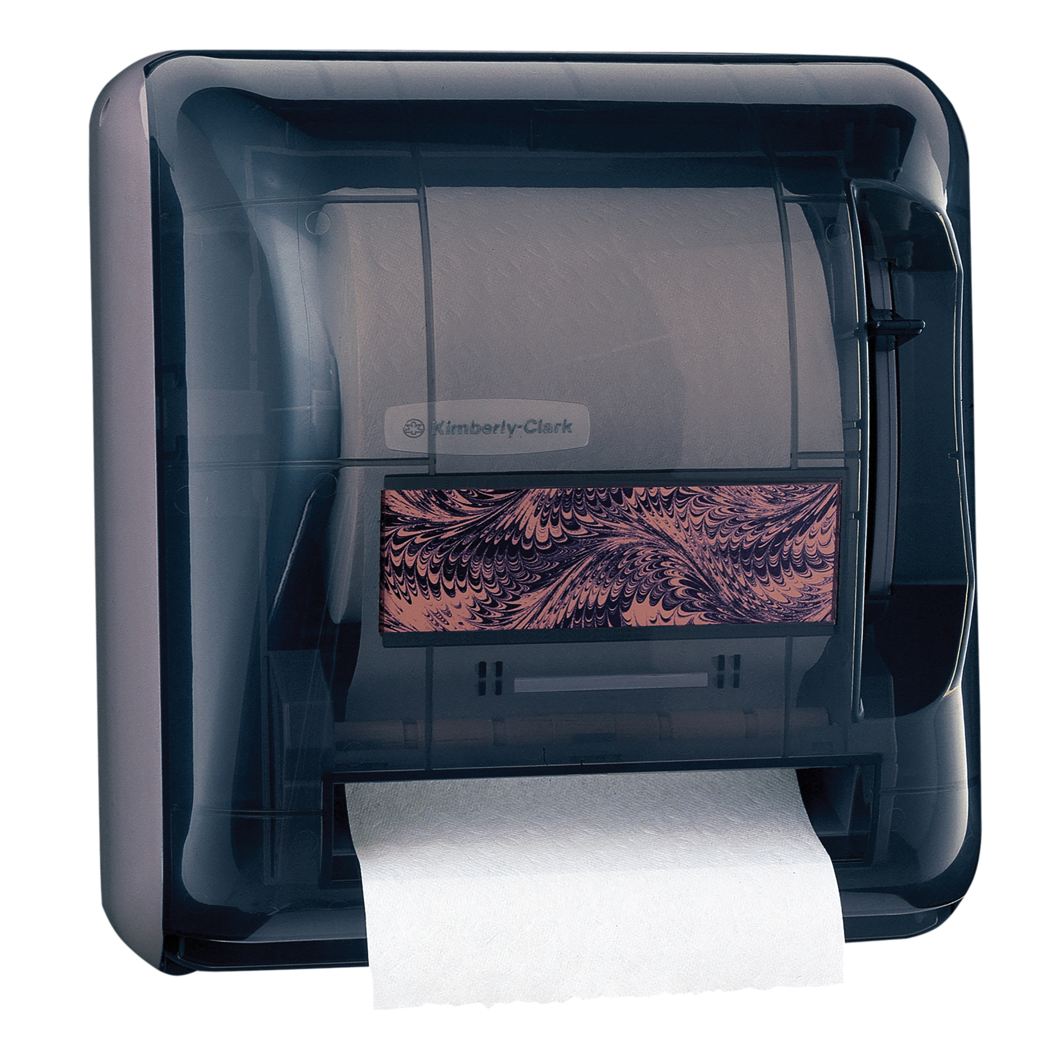 Kimberly-Clark Professional&trade; 09073 D-2 Hard Roll Towel Dispenser, 17-1/2 in OAL, Wall Mount, Plastic, Domestic