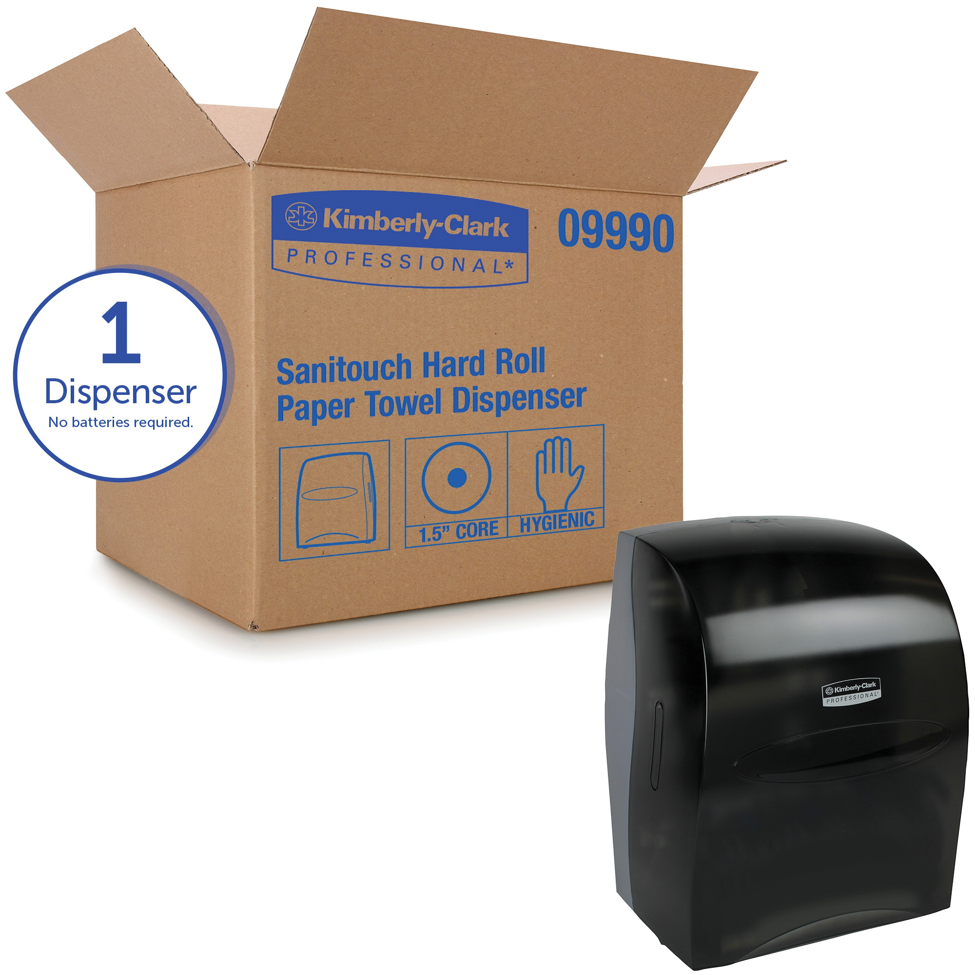 Kimberly-Clark Professional™ 39711 MOD* SCOTTFOLD* Folded Towel Dispenser, 18.79 in OAL, Domestic