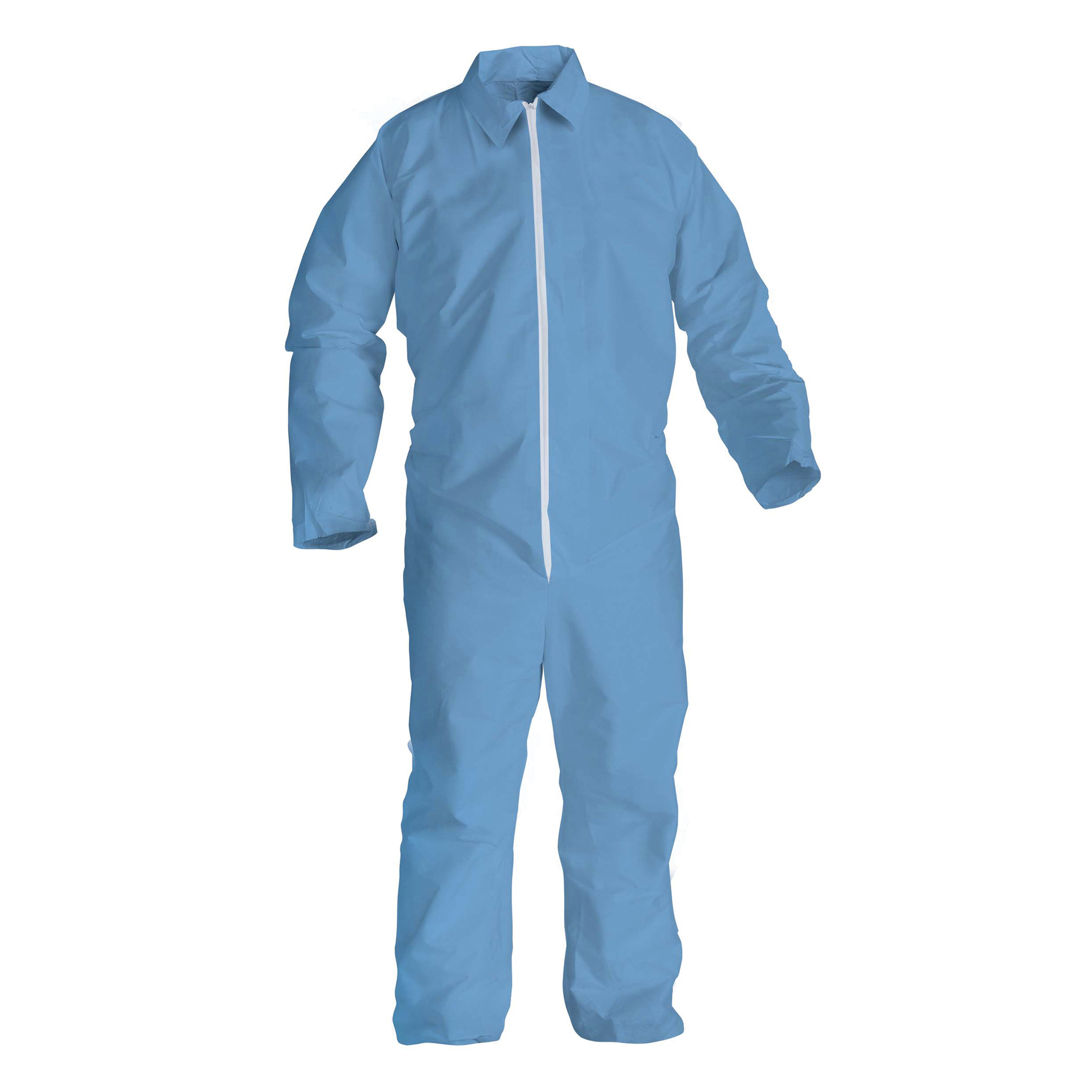 DuPont&trade; TF145TGYLG000600 Standard Coverall With Attached Hood, L, Gray, Tychem&reg; 6000, 38-3/4 to 42-1/4 in Chest, 32-1/2 in L Inseam