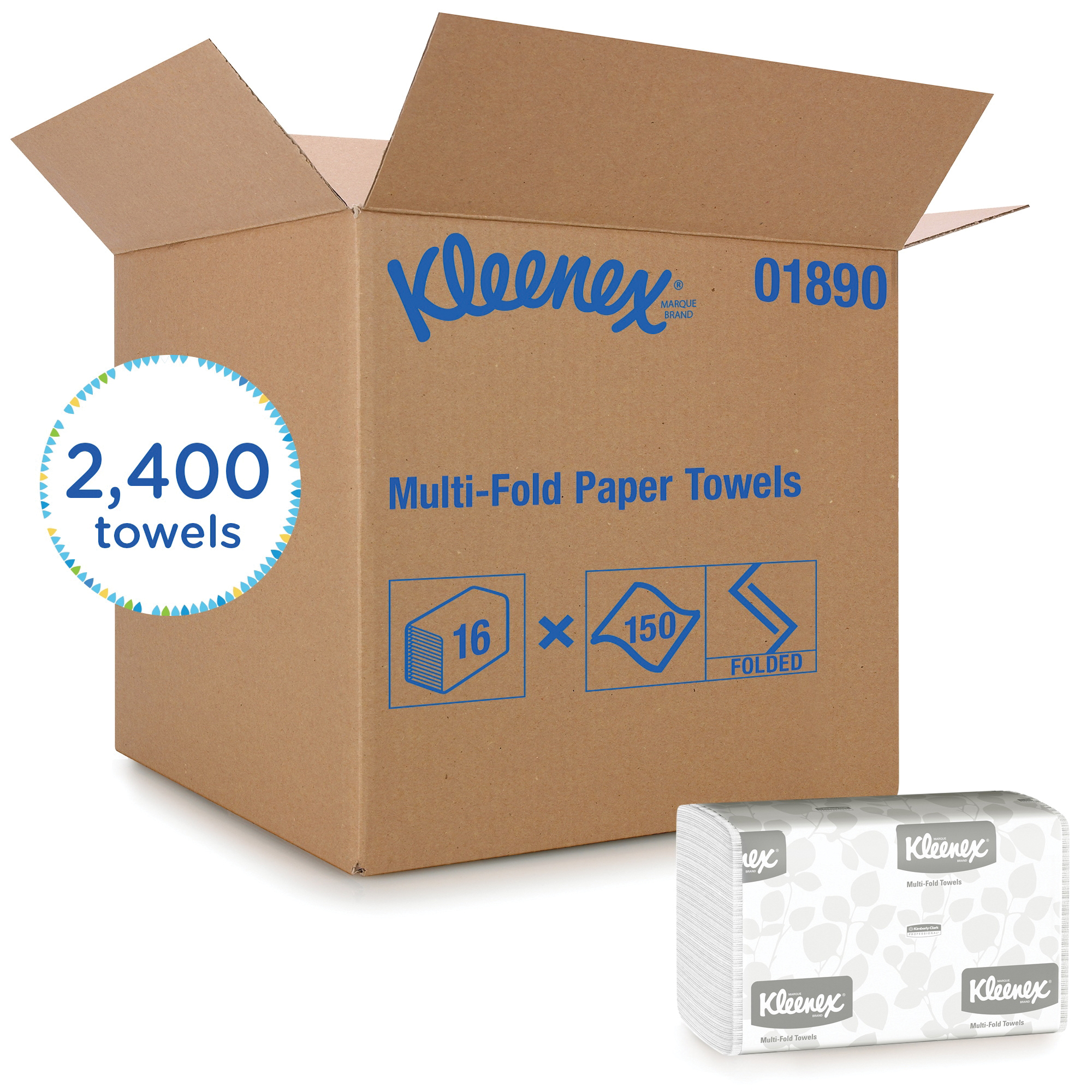 product Kleenex&reg; 21400 Facial Tissue, Paper, White