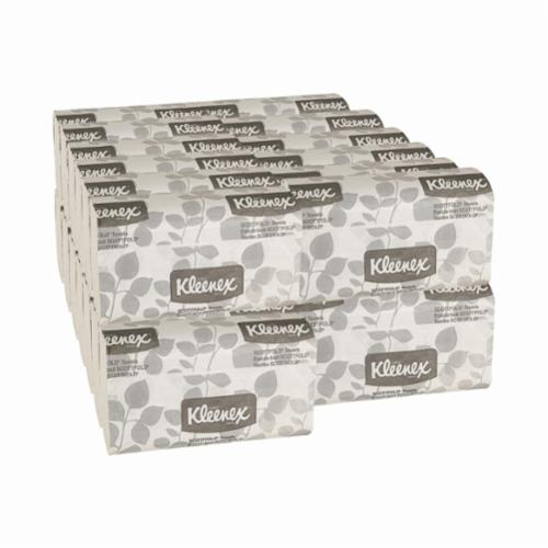 Kleenex&reg; 13253 Multi-Fold Towel, 120 Sheets, 1 Plys, Paper, White, 7.8 in W