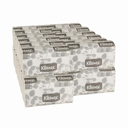 Kleenex&reg; 13254 Multi-Fold Towel, 120 Sheets, 1 Plys, Paper, White, 9.4 in W
