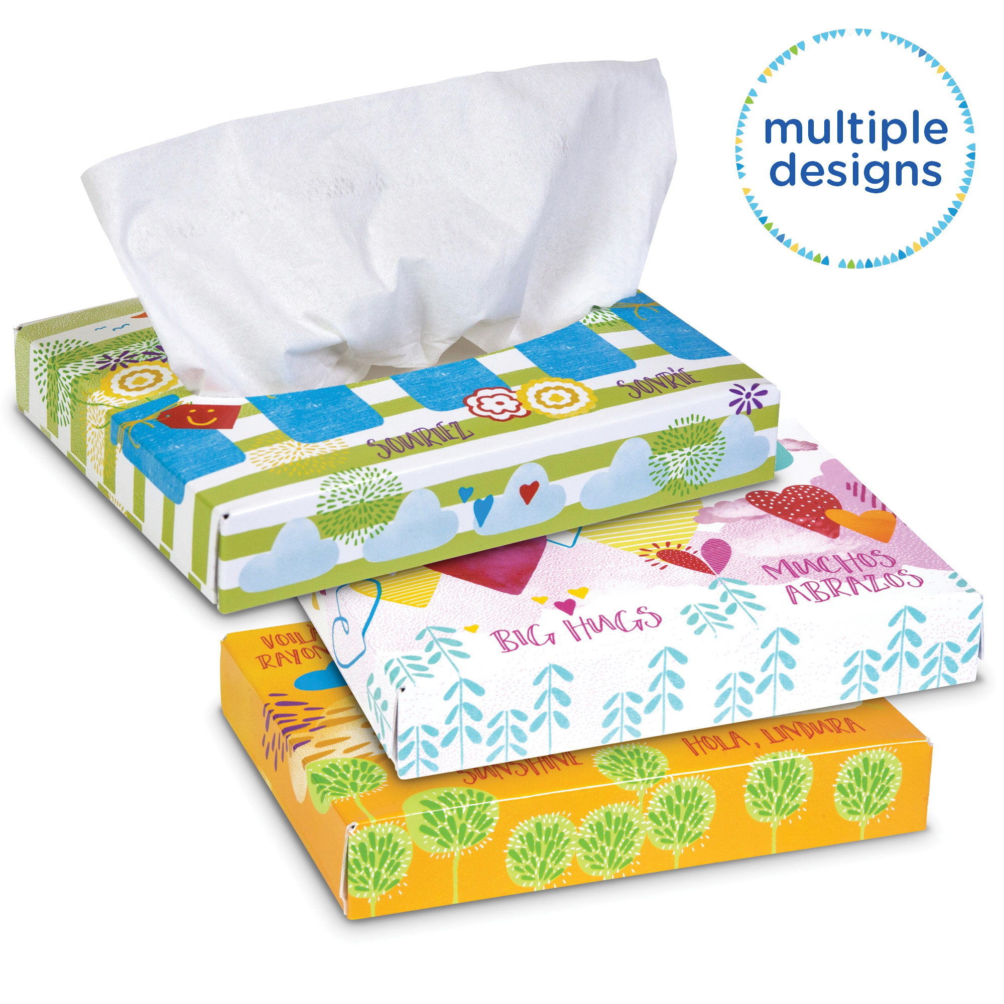 Kleenex&reg; 21195 Junior Facial Tissue, White
