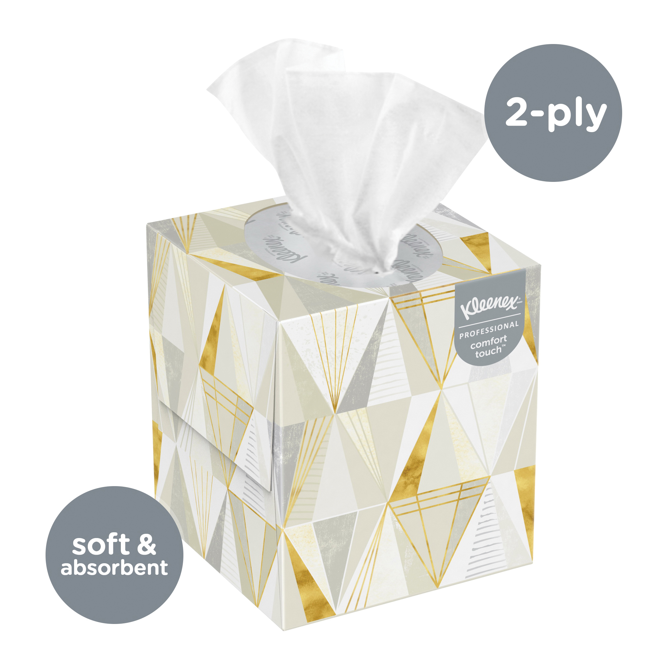 Kleenex&reg; 21200 Boutique* Facial Tissue, White
