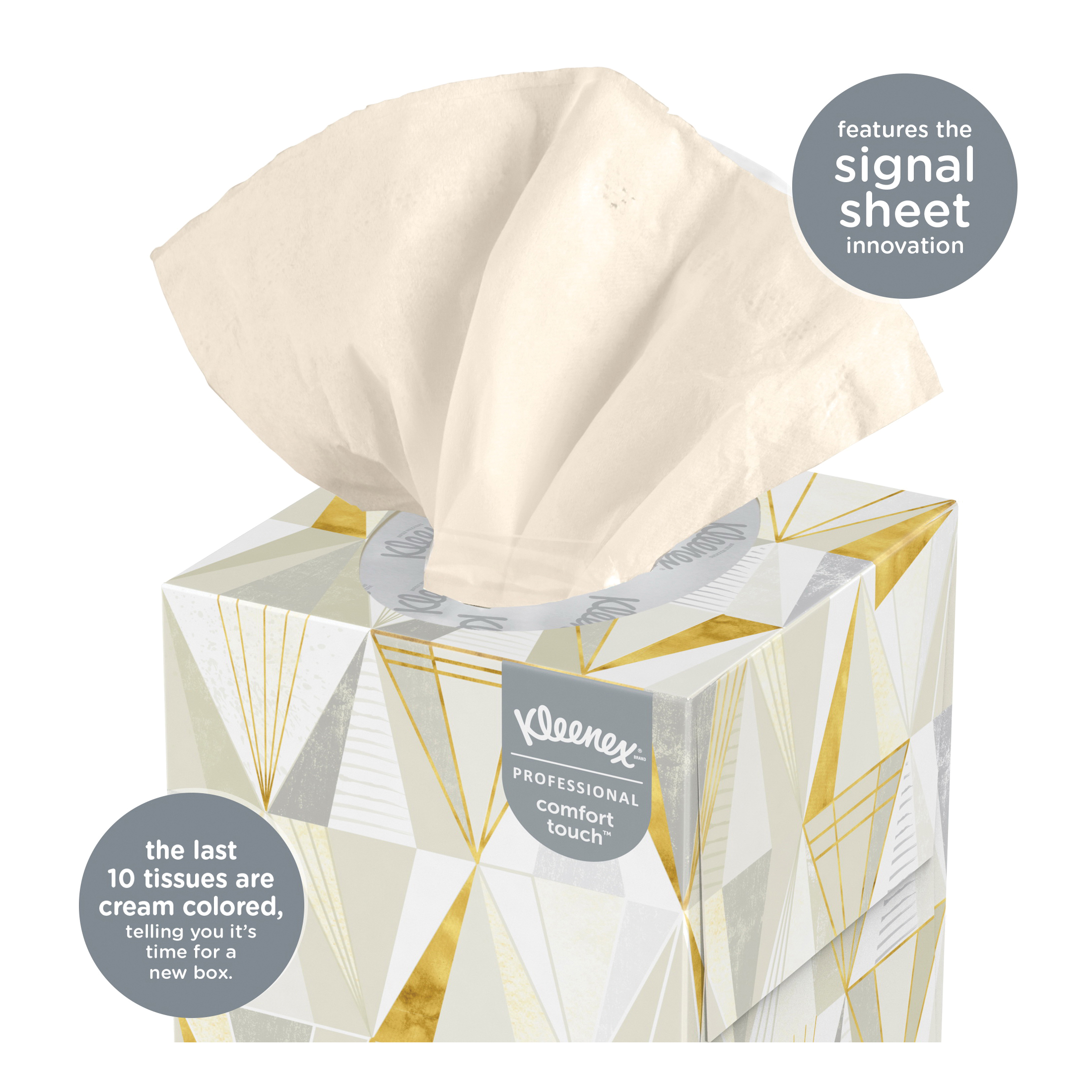 Kleenex&reg; 21200 Boutique* Facial Tissue, White
