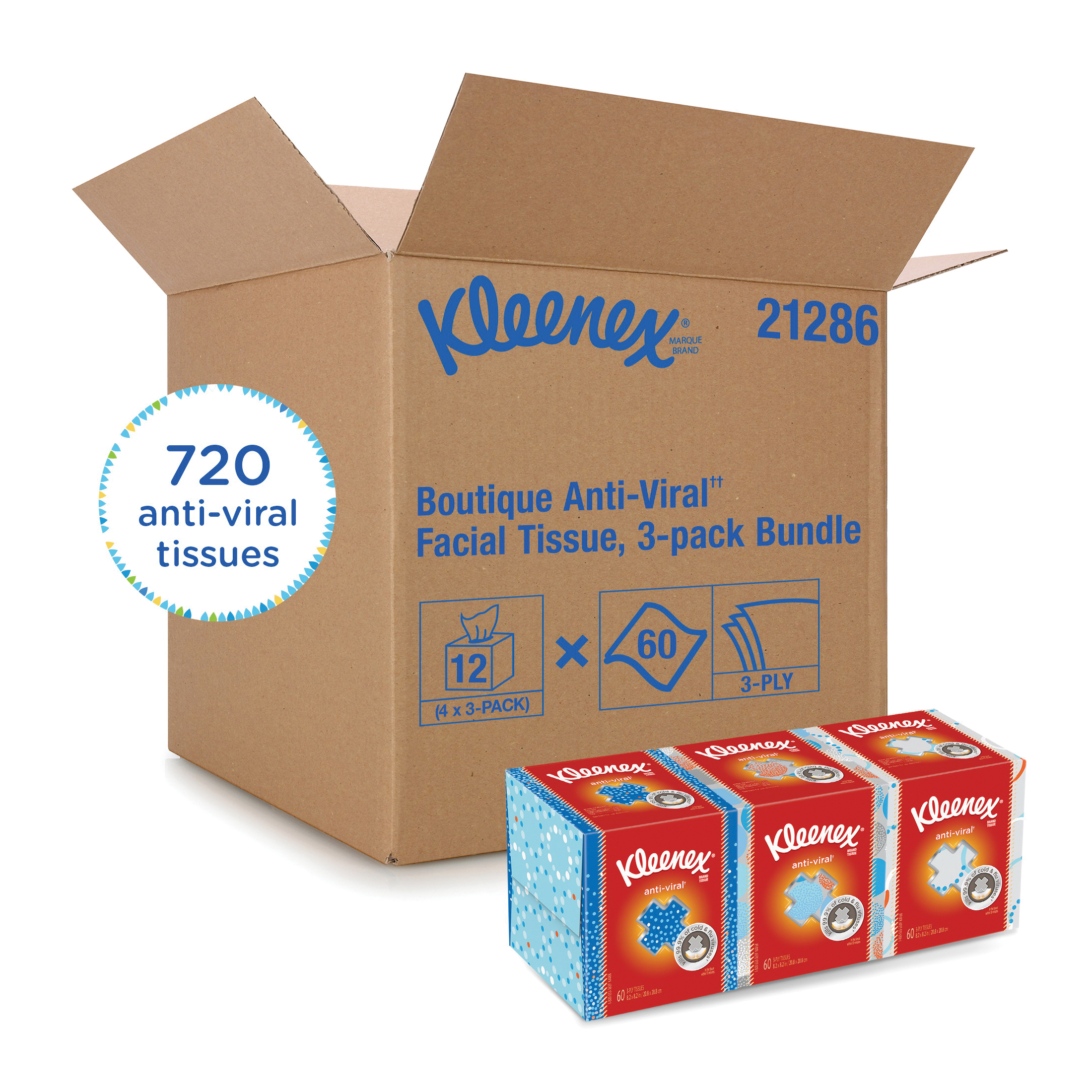 Kleenex® 01701 Hand Towel, 120 Sheets, 1 Ply, Paper, White, 9 in W