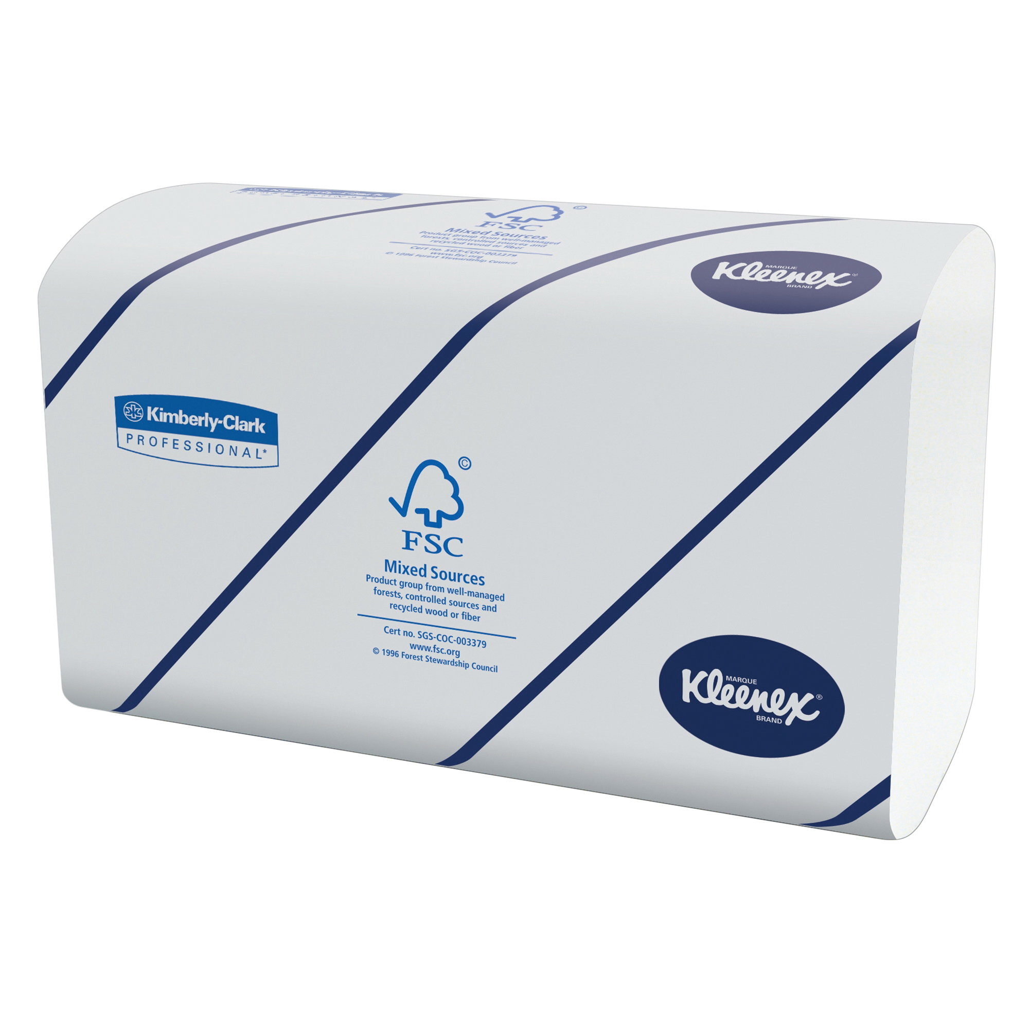 Kleenex&reg; 28791 Ultra Soft Hand Towel, 94 Sheets, 2 Plys, Recycled Fiber, White, 8-1/2 in W