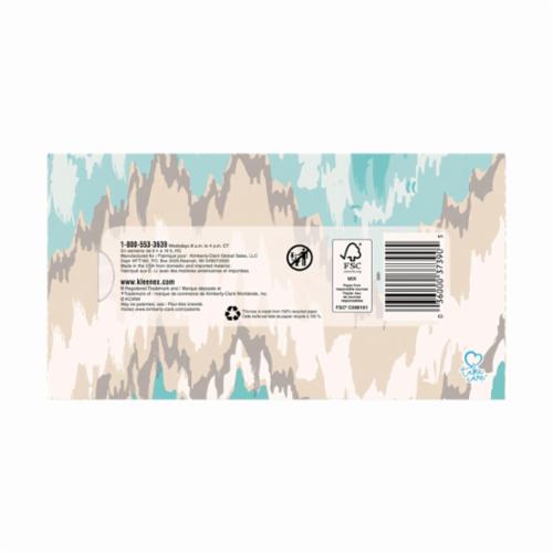 Kleenex&reg; 37390 Everyday Trusted Care Facial Tissue, White