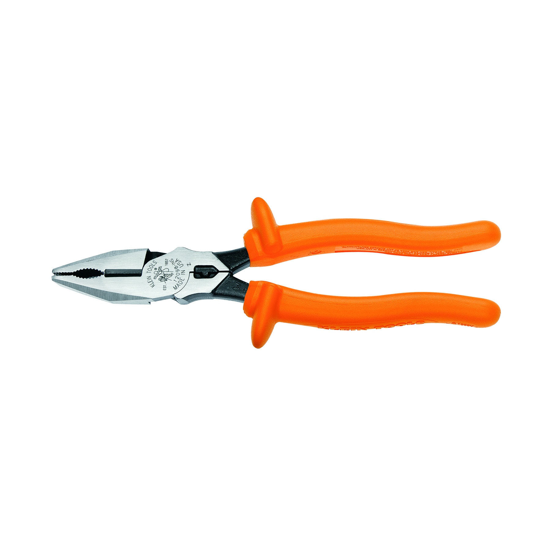 Milwaukee&reg; 48-22-2209 Insulated Lineman's Plier, Steel Jaw, 9.96 in OAL, IEC 60900/ASTM F1505