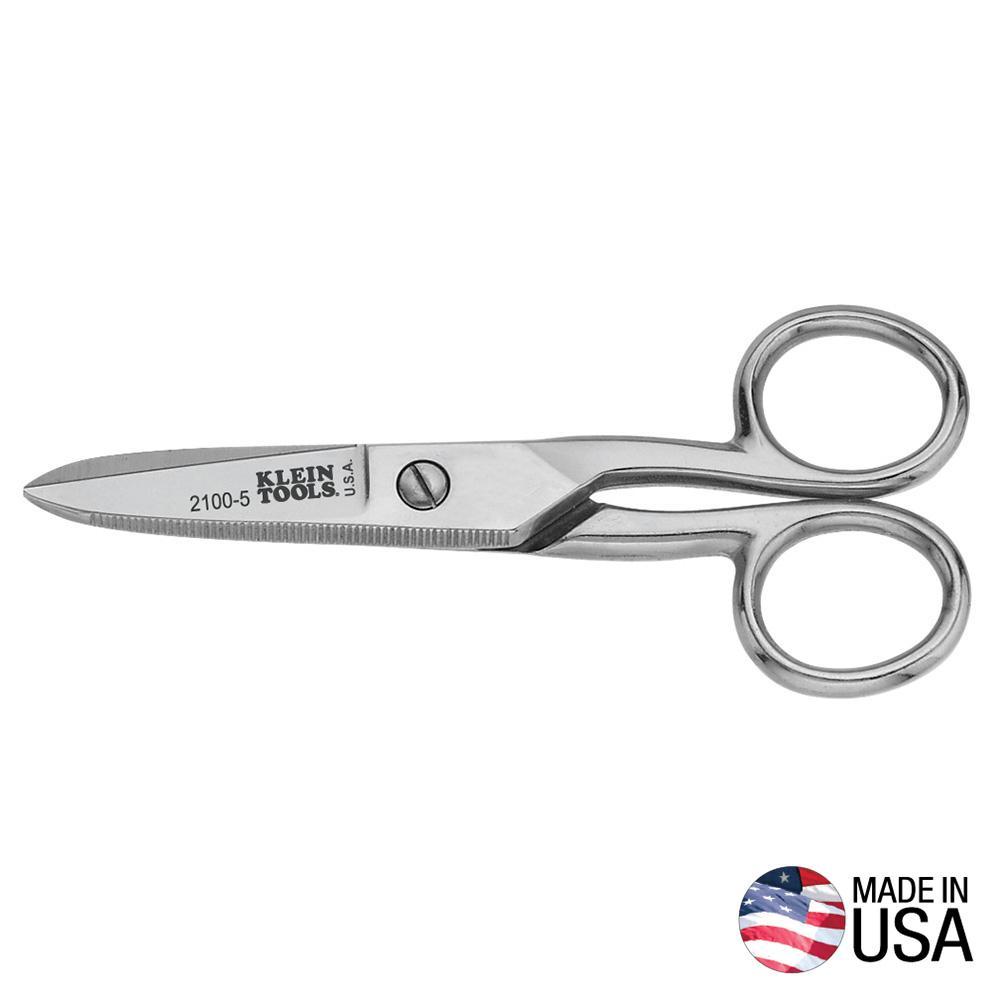 Klein® Cushion-Grip® 630-5MM Nutdriver, 5 mm, Hollow Shank, Cushion Grip Handle, ANSI/ASME Specified, Polished Chrome