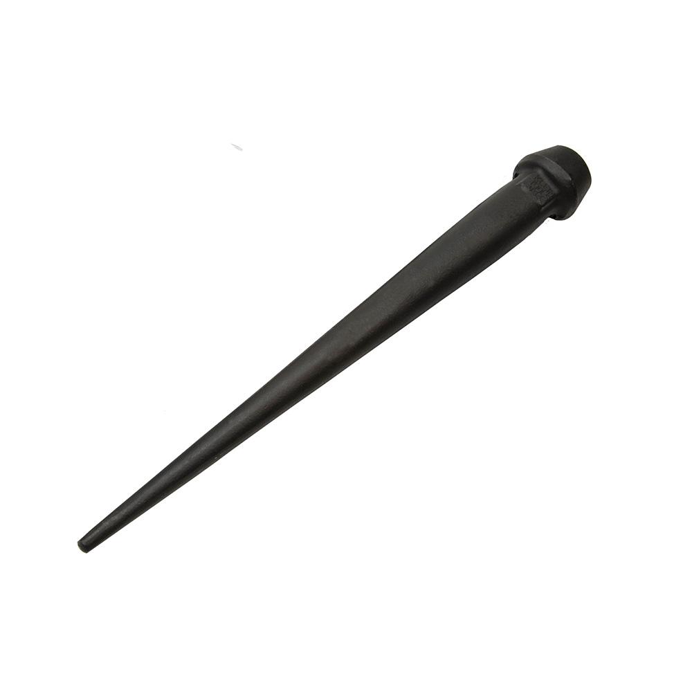 Klein&reg; 3255TT Broad Head Bull Pin With Tether Hole, 5/16 in Pointed Tip, 13-3/4 in OAL, Alloy Steel Tip