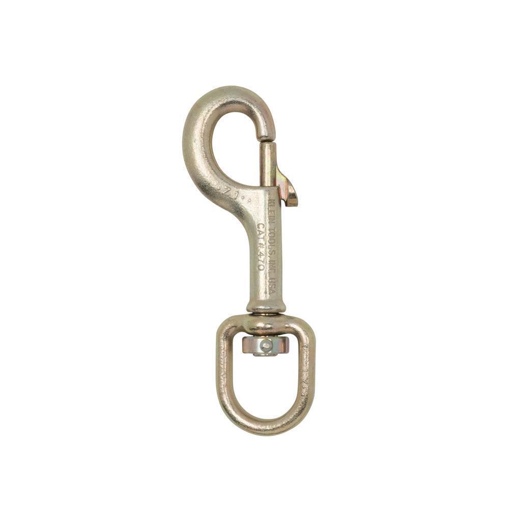 3M DBI-SALA Fall Protection 2000114 Saflok™ Reusable Fixed Carabiner, 310 to 420 lb Load, Stainless Steel