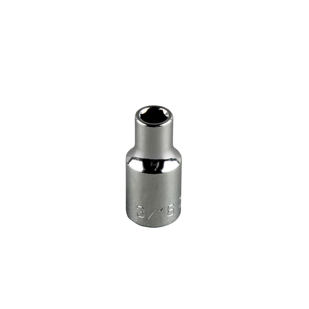 Klein&reg; 65804 Socket, 1/2 in Hex Drive, 11/16 in Standard Socket, 12 Points