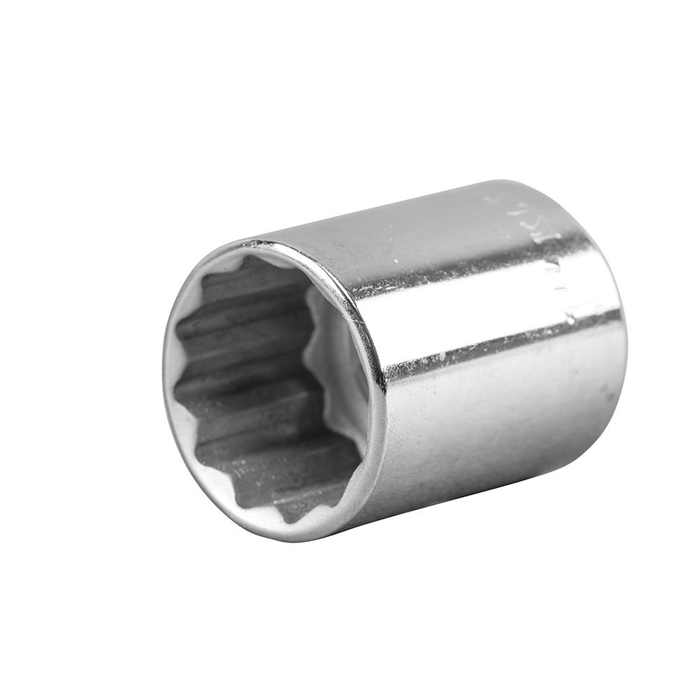Klein&reg; 65809 Socket, 1/2 in Hex Drive, 1 in Standard Socket, 12 Points