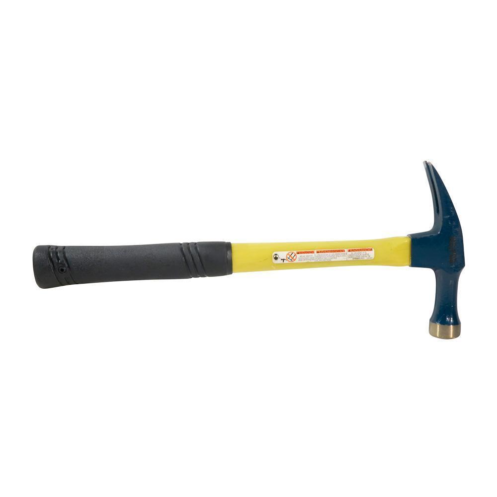 Stanley® 51-508 Nailing Hammer, 13-1/4 in OAL, Large Strike Face, Smooth Surface, 20 oz High Carbon Steel Head, Rip/Straight Claw, Graphite Handle