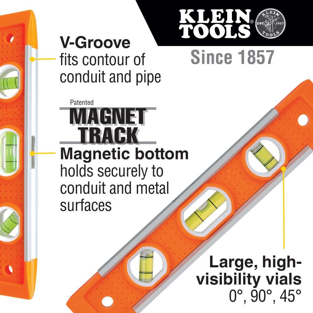Stanley® 43-524 1-Piece Non-Magnetic Box Beam Level, 24 in L, 3 Vials, Aluminum, (1) Level/(2) Plumb Vial Position, 0.0005 in Accuracy